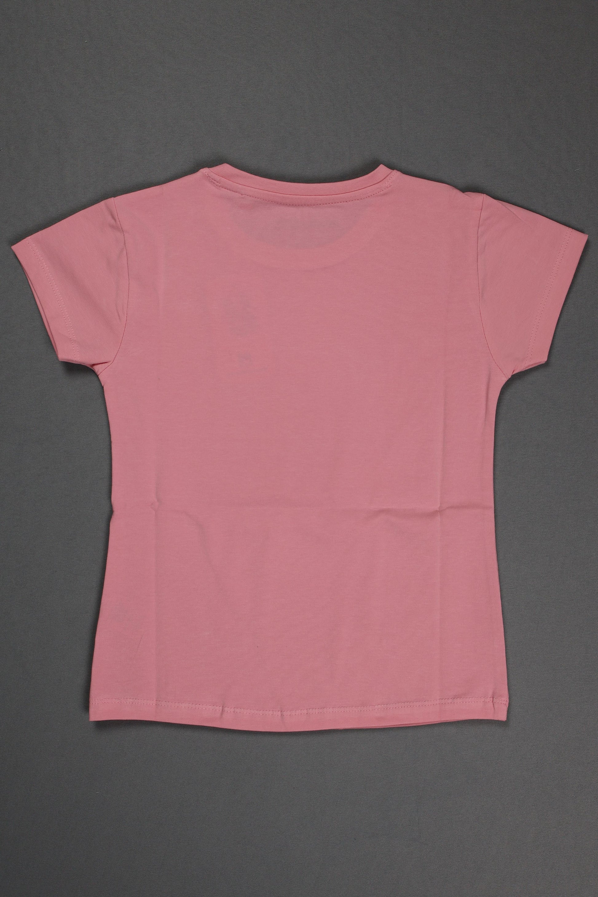 Fyst Cotton Knit "Create Art" Heart Print T-Shirt for Girls - Pink - Fyst Fashion