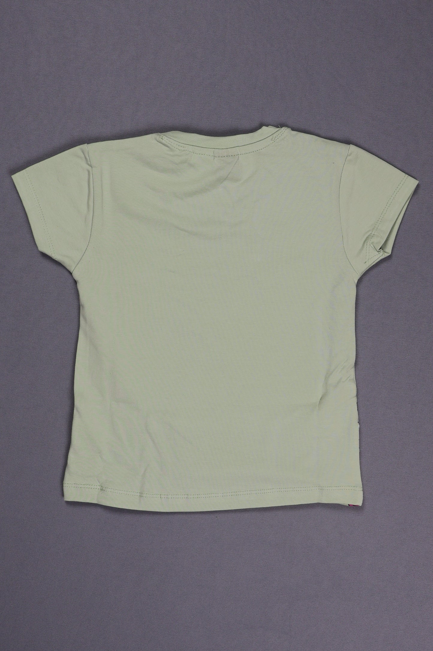 Fyst Cotton Knit Daisy Duck Print T-Shirt for Girls - Light Green - Fyst Fashion