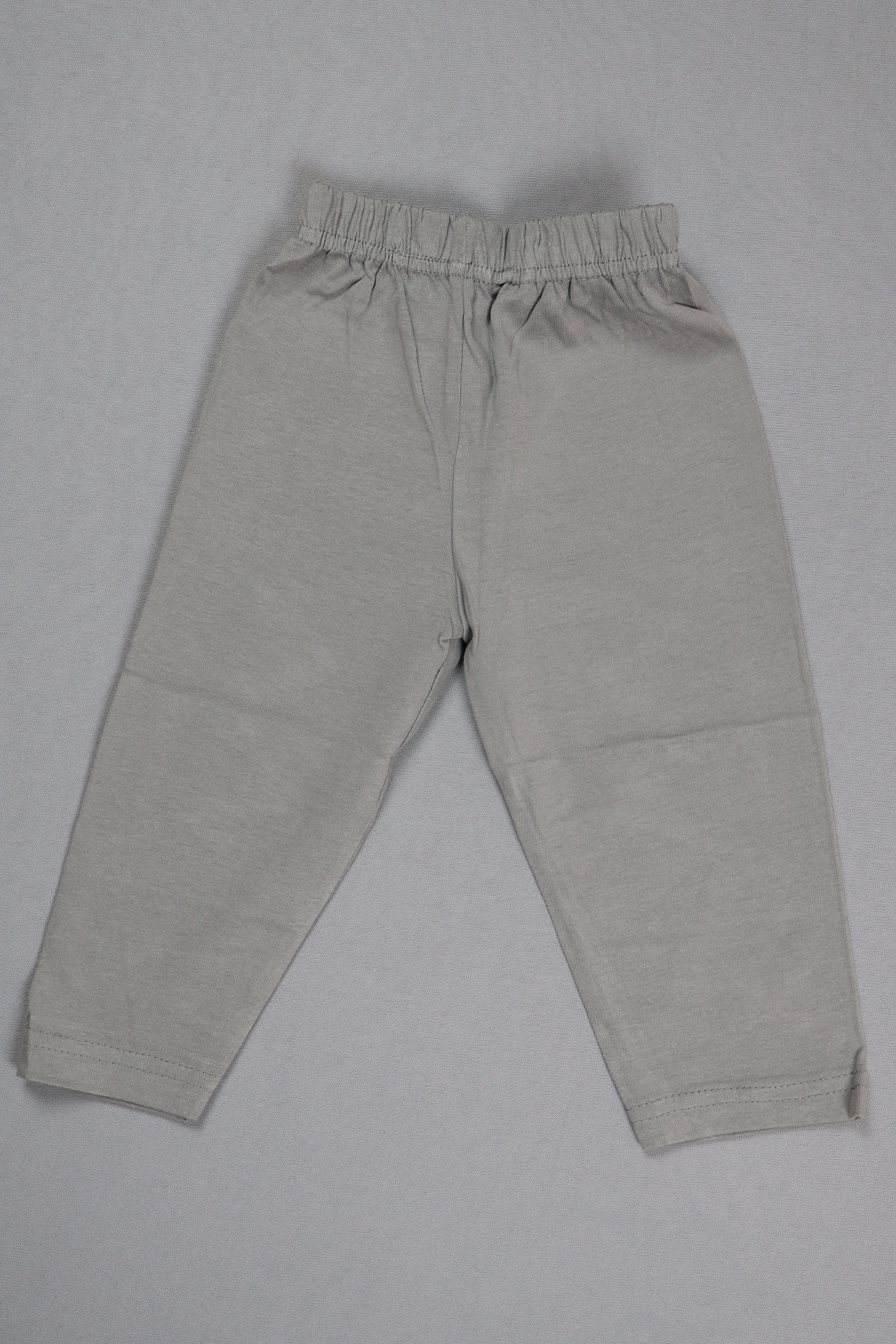 Light gray pants on a light gray background