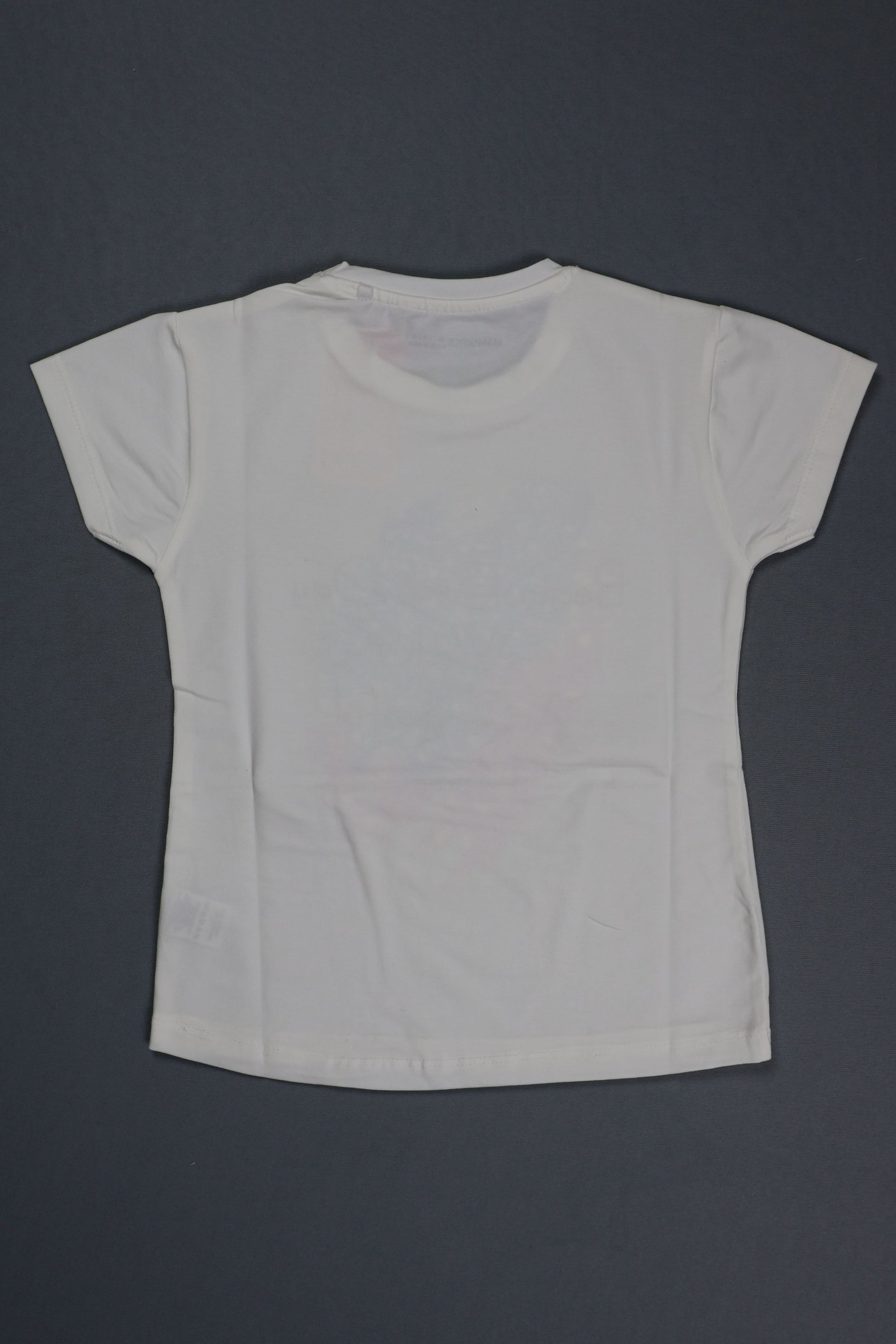 Fyst Cotton Knit "Grateful Heart" Print T-Shirt for Girls - White - Fyst Fashion