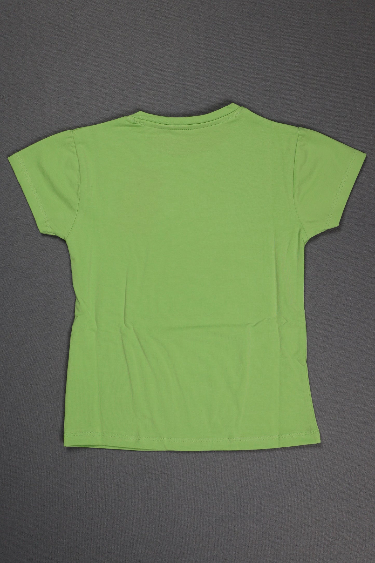 Fyst Cotton Knit "Grow with the flower" Print T-Shirt for Girls - Light Green - Fyst Fashion