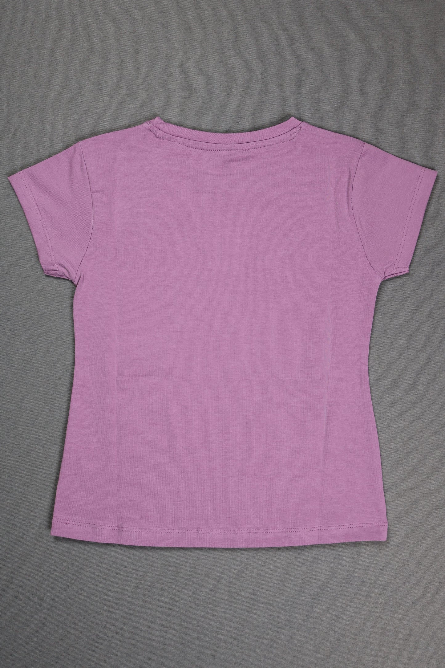 Fyst Cotton Knit "Super Cool" Print T-Shirt for Girls - Violet - Fyst Fashion