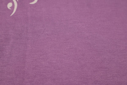 Fyst Girls Lavender Purple "You Are Beautiful" Butterfly Graphic Cotton Cap Sleeve T-Shirt